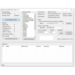 SMTP Cracker v1.4 (Unlimited License)